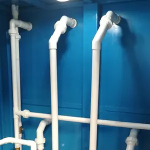 Contenitore di spedizione personalizzato per la casa magica di filtrazione dell'acqua per nuotare container strutturali per la spedizione piscine all'aperto