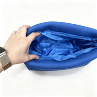 Pochette cosmétique personnalisée en néoprène, imperméable, légère, pour le voyage, durable et lavable, impression de logo possible