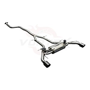 Tuyau de performance en acier inoxydable Vortex pour Camaro SS ZL1 6.2L avec modules de buses centrales à double clapet électrique - Product Image 2
