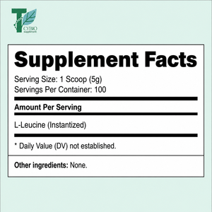 Private Label L-leucine Powder 500g L-leucine Powder <strong>Supplement</strong> for <strong>Muscle</strong> <strong>Recovery</strong> and Energy Support - Product Image 2