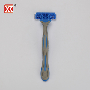 Maquinilla de Afeitar Desechable de Triple Hoja para Hombre, Mango de Plástico, Venta al por Mayor - Product Image 2