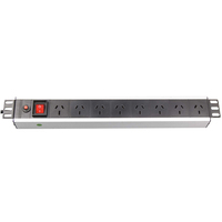 Rack de serveur horizontal 1,5U en aluminium 19 pouces pour centre de données en Australie, unité de distribution d'alimentation (PDU)