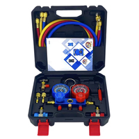 Pompe à vide d'air 4CFM HVAC R134a R410a R22 Kit de jauge de collecteur AC A/C