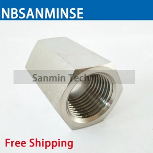 ข้อต่อท่อสแตนเลส NBSANMINSE 316 แบบหกเหลี่ยม ขนาด 1/8 1/4 3/8 1/2 3/4 1 นิ้ว มาตรฐาน ASTM - Product Image 2