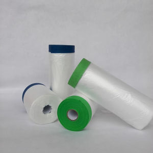 Película <span class=keywords><strong>de</strong></span> enmascaramiento transparente pregrabada <span class=keywords><strong>de</strong></span> alta calidad Pintura <span class=keywords><strong>de</strong></span> protección plástica del <span class=keywords><strong>pintor</strong></span> - Product Image 1