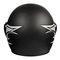 Casque de moto unique ABS DOT Racing Motocross intégral pour hommes et femmes, accessoires de moto