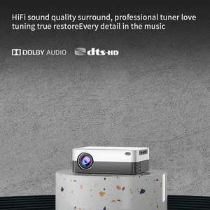 Android LCD <b>Mini</b> Projector Portable WiFi Home Theater Smart Projector 720P Short Throw Mobile Movie Screen - Product Image 4