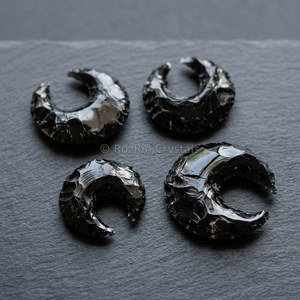Puntas de Flecha de Obsidiana Negra Nativa de Ágata - Gemas Talladas y Grabadas de Feng Shui, Coleccionables, Mayorista y Distribuidor Rozrin - Product Image 2