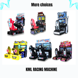 Volant de jeu 1 joueur, simulateur de mouvement <span class=keywords><strong>à</strong></span> pièces, machine d'arcade de course automobile, écran LCD 37 pouces, prise en charge de <span class=keywords><strong>l</strong></span>'anglais - Product Image 5