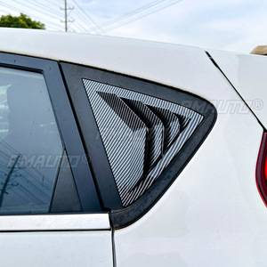 For Ford Fiesta MK7 7.5 2008-2017 Body Kit Rear <b>Window</b> Shutter Cover Trim <b>Window</b> Louver Side <b>Vent</b> Trim Car Accessories - Product Image 3