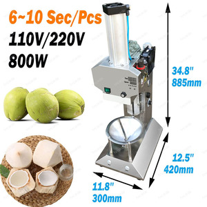 Máquina para pelar cocos verdes, máquina cortadora de cocos - Product Image 6