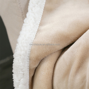 FY 2 capas personalizadas modernas Navidad laminación pegar tela apliques cabeza <span class=keywords><strong>de</strong></span> ciervo blanco para el bebé dormir uso - Product Image 5