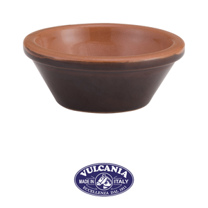 Vulcania Terracotta Pinzimonio Bowl 18 × 4 cm <b>Brown</b> Two-Tone - Product Image 4