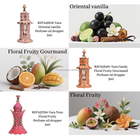 Parfums arabes de luxe bouteille d'huile de parfum Dubaï unique rouge et poudre de parfum vente en gros