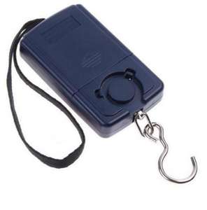 Báscula Digital Mini para Pesca, Equipaje, Viajes, con Gancho Electrónico para Colgar - Product Image 2