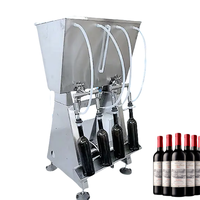 Machine de remplissage pneumatique pour bouteilles en verre d'eau gazeuse, de bière, d'huile comestible et de confiture