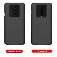 Boîtier de batterie pour Oneplus 8 8 Pro 6800Mah couverture téléphone chargeur de batterie étui batterie externe pour Oneplus 8 Pro boîtier de batterie