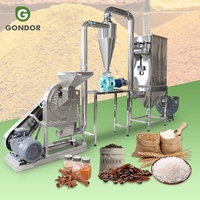 Teff Tarwemeel Suiker Fruit Poeder Maken Cassave Molen Maalmolen Productieproces Plant Machine