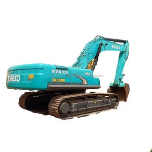 รถขุดมือสอง Kobelco SK350 รุ่นปี 2016 ขายดี เครื่องยนต์ 197 กิโลวัตต์ น้ำหนักใช้งาน 36 ตัน บุ้งกี๋ 1 ลูกบาศก์เมตร สมรรถนะดี ราคาถูก - Product Image 1