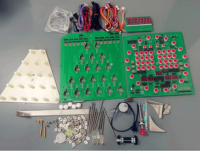 Kit de jeu de 6 balles avec boîte à pièces en fibre de verre personnalisable pour borne d'arcade