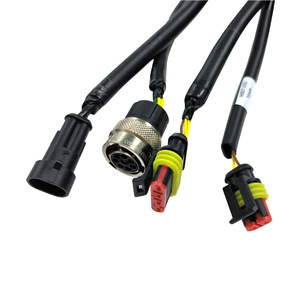 Faisceau de câblage automobile personnalisé MCU, 1 mètre, isolation PVC, âme en cuivre, IP65, 12V pour automobile - Product Image 4