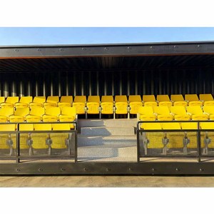 Gradas Móviles para Exteriores en Contenedores, Estadio Temporal Prefabricado, Gradas Modulares para Clubes Deportivos con Barra de Comida - Product Image 6