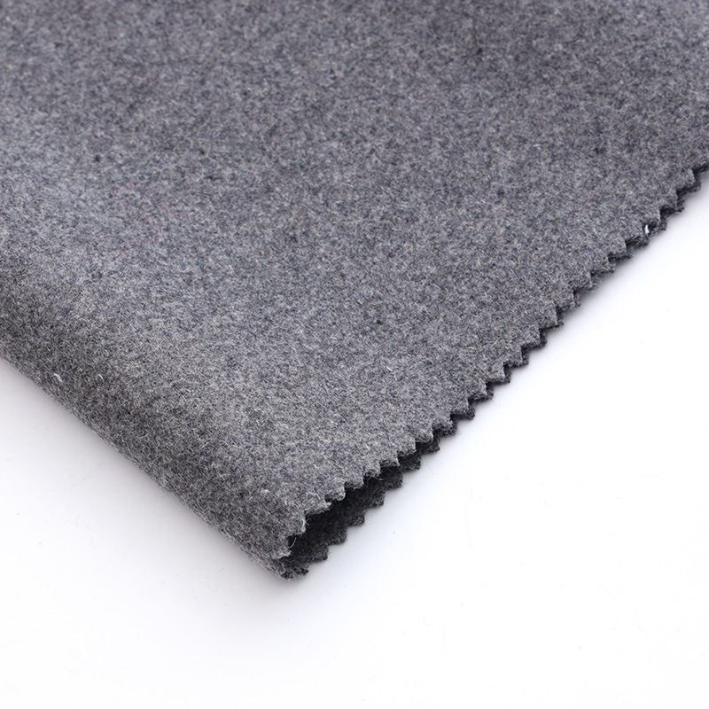 2025 Woven Fabric Woolen Polyester Wool Cashmere and Turquoise Thick Tecido Summer Melton for Coat