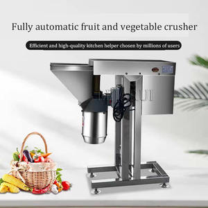 Domates sosu ve macun işleme meyve ve sebze işlemci için endüstriyel elektrikli sarımsak ve soğan kırma makinesi - Product Image 4