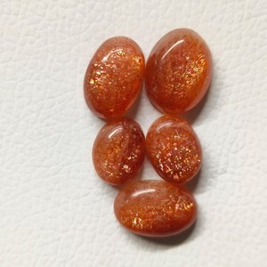 Handmade Natural Sunstone Cabochon 5.06 Carat Loose Gemstone Light Third Party Certified OEM Exporter Supplier for Jewelry - Product Image 2