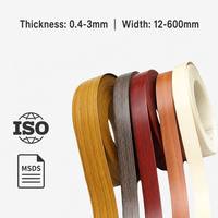 Bande de bordure MINGBANG pour meubles, 0,4-3 mm, couleur unie haute brillance, pour bordure de meuble de luxe, étanche, bande d'étanchéité en PVC souple