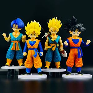 Figuras de Dragon Ball Z de 20 cm, Estilo XR <span class=keywords><strong>4</strong></span>, Personajes de Anime como Son <span class=keywords><strong>Goku</strong></span>, Trunks, Vegeta Saiyan - Product Image 2