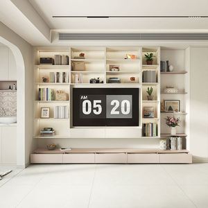 Living Room <b>Furniture</b> TV Stand Modern Design Cabinet with Storage Solution for Media Devices Organization Display - Product Image 3