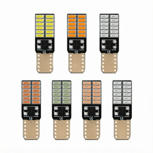 Ampoules LED T10 W5W pour voiture, éclairage intérieur Canbus 4014, 12V 24SMD, clignotant latéral - Product Image 1