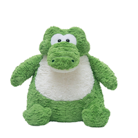 Peluche Crocodile Mignon, Jouet en Peluche Alligator, Cadeau pour Enfants, Coton PP, Anti-Stress, Tissu Velboa Doux, Jouet de Dessin Animé à Câliner