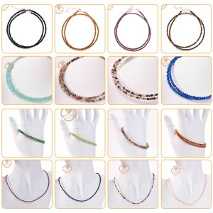 천연 소형 원형 컷팅 자수정 비즈 2mm DIY 주얼리 액세서리용 천연 루즈 스톤 - Product Image 6