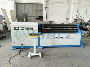 Machine <span class=keywords><strong>de</strong></span> pliage automatique <span class=keywords><strong>de</strong></span> tôles en acier inoxydable et en aluminium <span class=keywords><strong>de</strong></span> <span class=keywords><strong>3</strong></span> <span class=keywords><strong>rouleaux</strong></span> <span class=keywords><strong>de</strong></span> 4 mm et 6 mm d'épaisseur avec formage des extrémités, haute productivité - Product Image 4