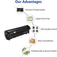 Chinamate CRG-103/303/703 Kompatibel dengan HP untuk Kartrid Toner Chip Pintar Terbaru Bubuk Toner Impor Garansi 18 Bulan Toner
