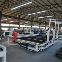 Máquina Automática de Corte de Vidrio CNC, Máquina Integrada de Carga, Corte y Rotura de Vidrio, con Certificación CE