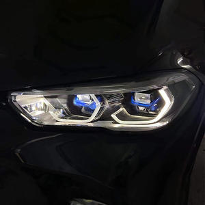 Conjunto de Faros Delanteros para BMW X5 X6, Luces LED DRL, Señal de Giro Secuencial, Luz Láser 6000K 30000 Lm, Actualización Retrofit - Product Image 2