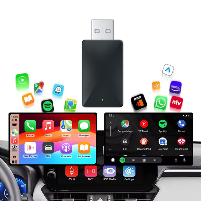 Wireless CarPlay Adapter for iPhone Apple Dongle OEM Wired Cars USB Convert Wired to Wireless for Volvo Xc90 toyota audi A3