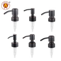 24/410 28/410 28mm acier inoxydable or distributeur de savon pompe or presse Lotion pompe distributeur couvercle 24410 or métal pour shampooing