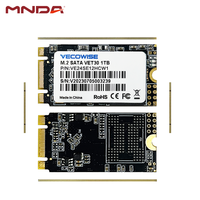 Disque SSD SATA M.2 2242 personnalisable, résistant aux chocs et aux vibrations élevées pour matériel terminal industriel portable