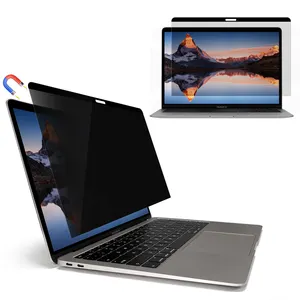 Protecteur d'écran avec filtre de confidentialité magnétique amovible en vrac pour Macbook Air 13.3 Notebook Anti Film d'espionnage