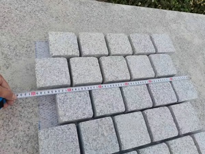 Pavé de pavé naturel G603 dégringolé ardoise extérieure et pavé de basalte pour pavés extérieurs et de parc extérieurs - Product Image 3
