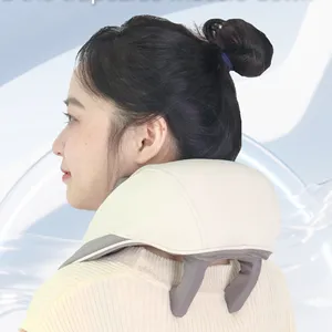 Cầm tay 3D Shiatsu cổ và vai trở lại massager với massage nhiệt gối đánh giá