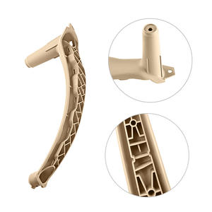 Nueva Cubierta Decorativa para Manija de Puerta Interior de Auto X5 X6 E70 E71, Color Negro/Beige, Izquierda/Derecha, con Garantía - Product Image 4