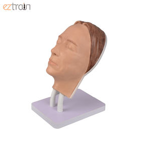 Modelo Anatómico <span class=keywords><strong>de</strong></span> Rostro Femenino <span class=keywords><strong>de</strong></span> Silicona, Base <span class=keywords><strong>de</strong></span> Plástico, para <span class=keywords><strong>Ciencias</strong></span> Médicas, Cursos <span class=keywords><strong>de</strong></span> Estética, <span class=keywords><strong>Instituto</strong></span>, Hospital, Entrenamiento <span class=keywords><strong>de</strong></span> Sutura - Product Image 2