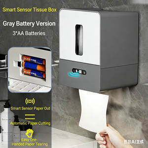 Dispensador Inteligente <span class=keywords><strong>de</strong></span> <span class=keywords><strong>Papel</strong></span> Higiénico con Sensor, Dispensador Automático Eléctrico <span class=keywords><strong>de</strong></span> <span class=keywords><strong>Papel</strong></span> Higiénico Circular <span class=keywords><strong>para</strong></span> Hogar y Restaurante - Product Image 4