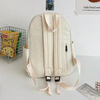 Sac à dos cartable léger multi-poches avec logo de marque personnalisé pour étudiants cartable sac à dos universitaire décontracté en nylon