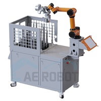 Robot Cobot de fraiseuses CNC, solution de bras robotique de maintien de machine CNC